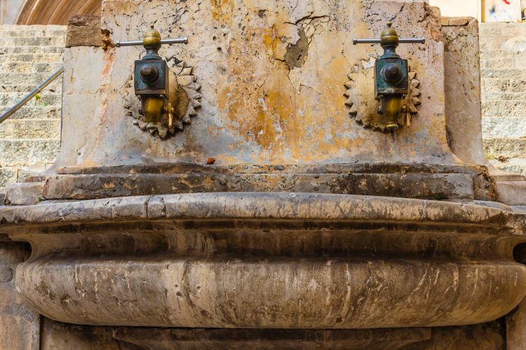 Restoration Old Fountain